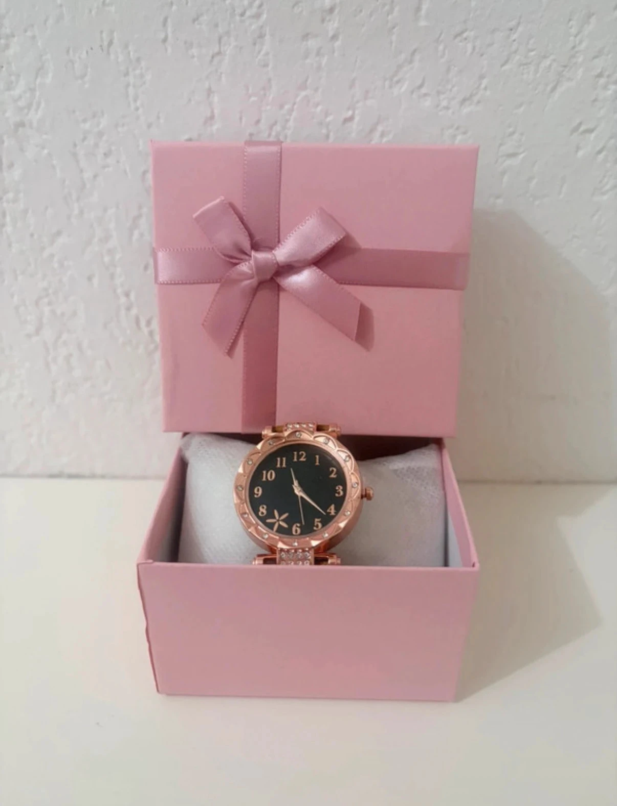 Fantaisie Chic Horloge - Vergulde Behuizing & Bruin Beige Armband – photo 2